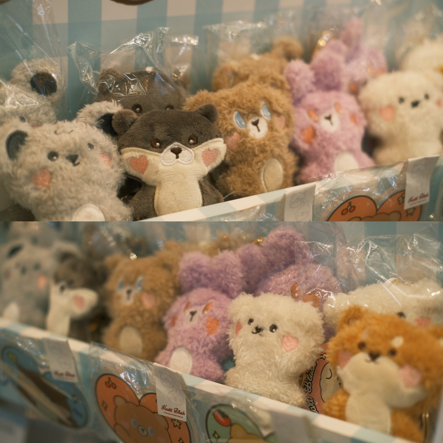 毛絨系列鎖匙扣掛飾(全6款)