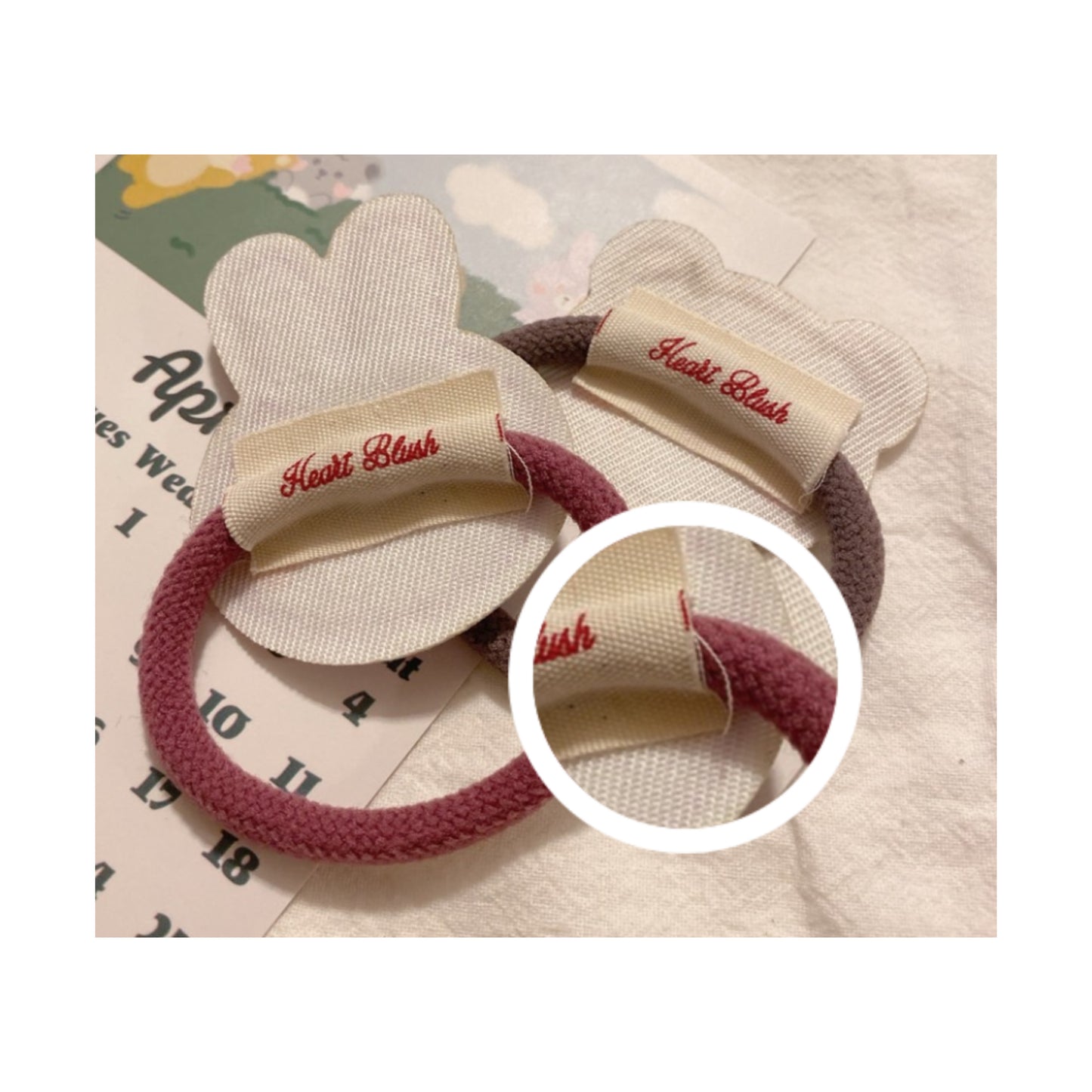 Vintage color makeup bag