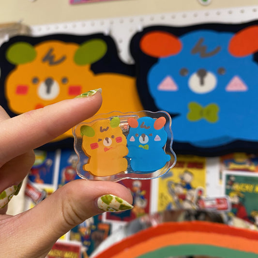 RAFFLE PIIK - Ruffa & Zumma 抱抱雙面書夾