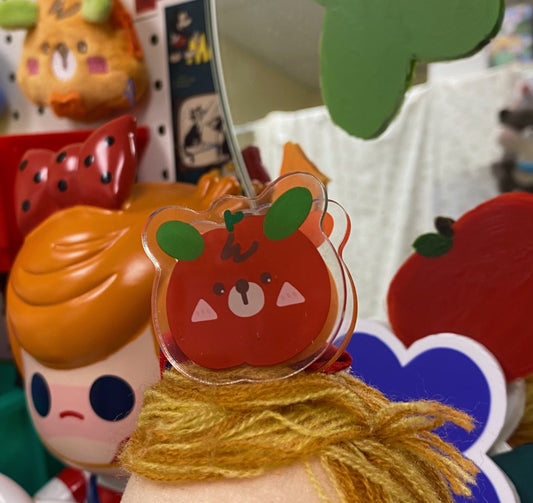 RAFFLE PIIK - Ruffa & Zumma 橙和蘋果雙面書夾