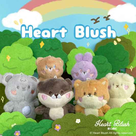 【只供陳列】8cm毛公仔小掛飾