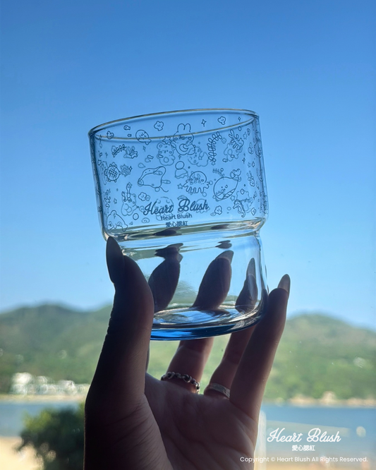 藍色玻璃杯 BLUE GLASS CUP