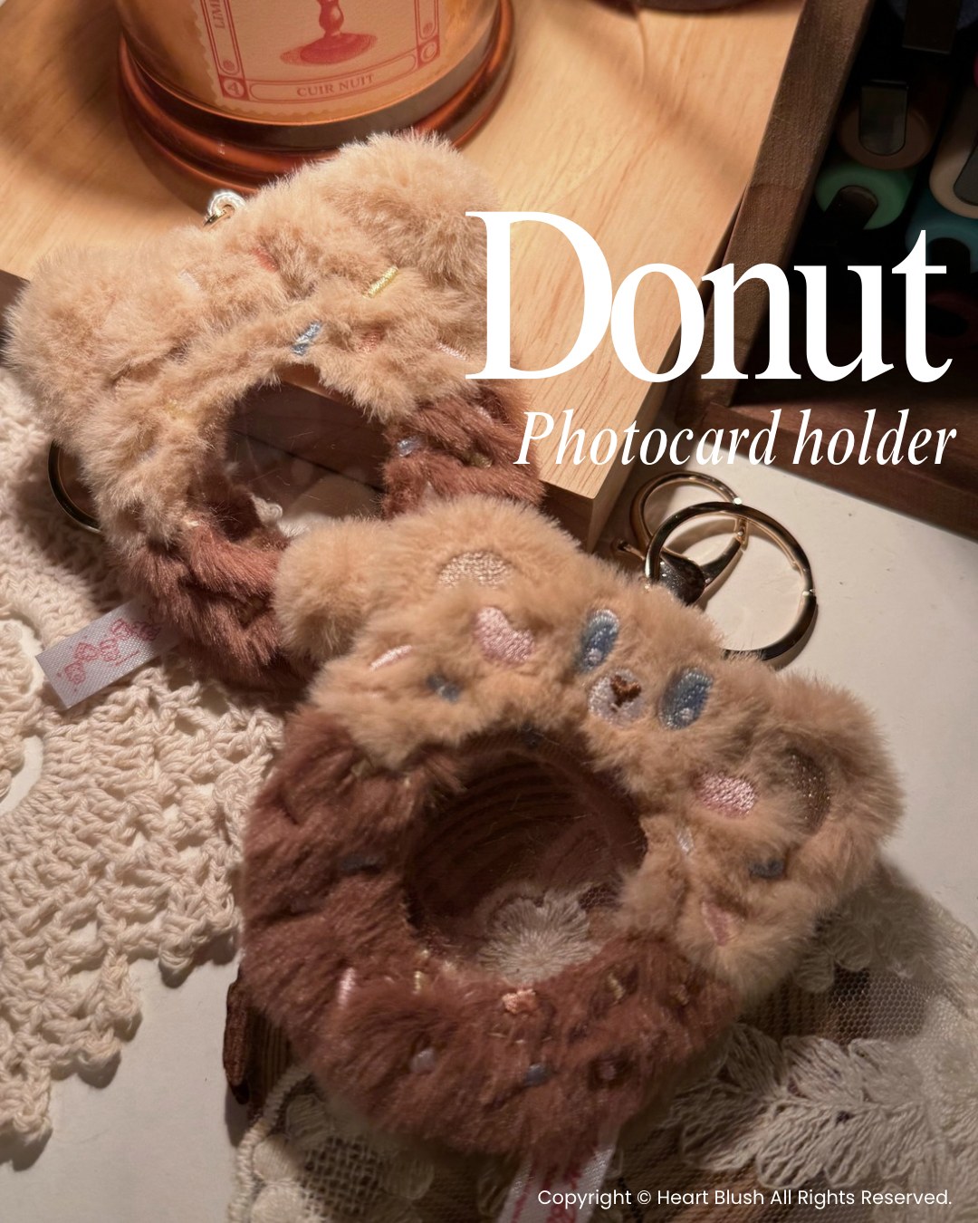 甜甜圈相套掛飾 Donut Photo card Holder