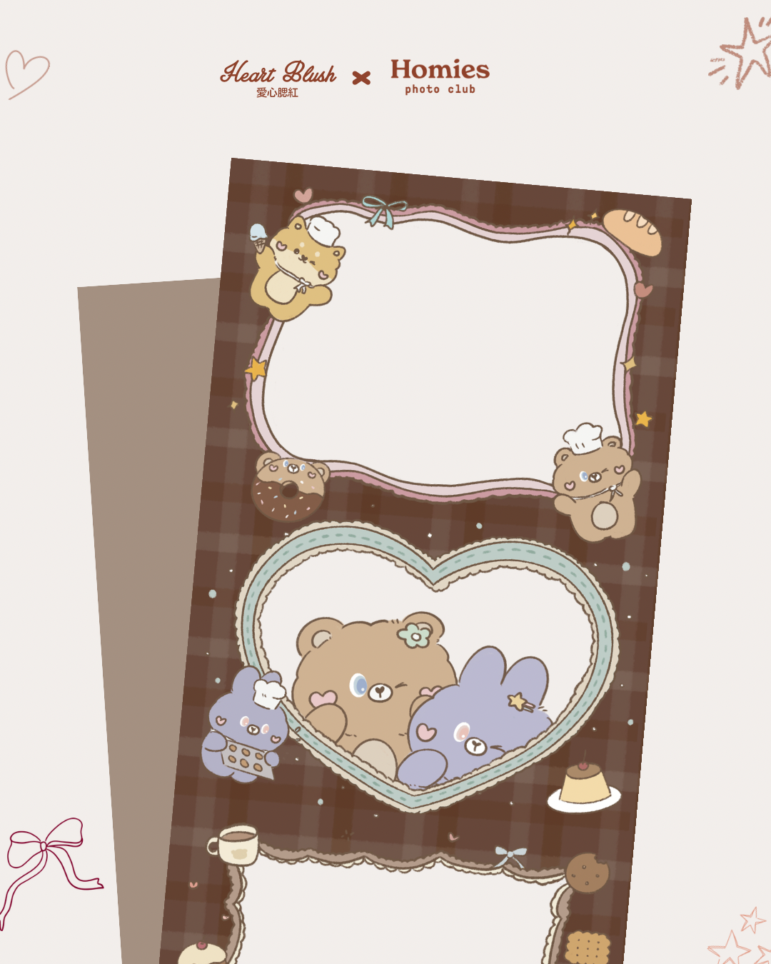 甜甜圈相套掛飾 Donut Photo card Holder